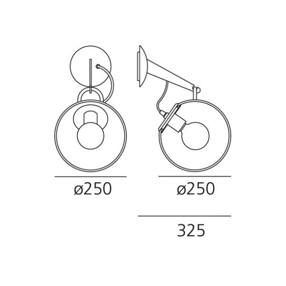 Бра Artemide Miconos A020110