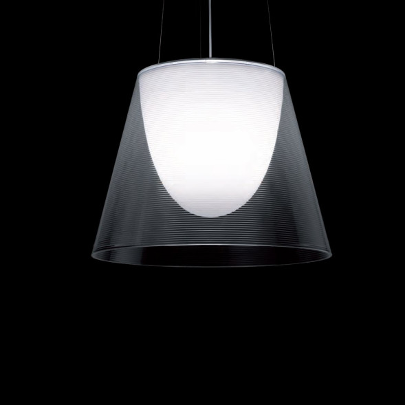 Подвесной светильник Flos Ktribe S2 Transparent F6257000A