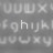 Настенный светильник Artemide Alphabet 1202h00A