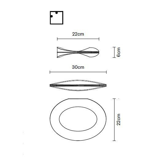 Бра Fabbian Enck F17 G03 01