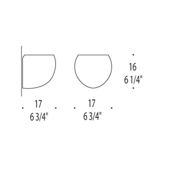 Бра Leucos GOLF P1 0003855