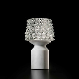 Настольная лампа Barovier&amp;Toso Camparino 7359/CC/MW