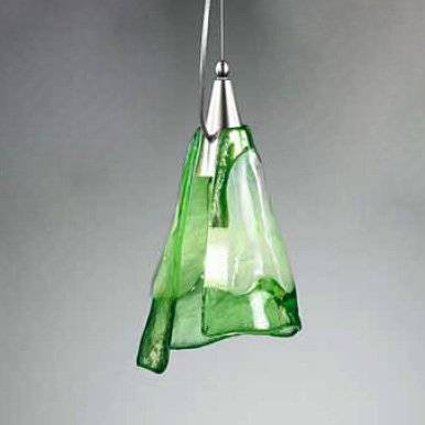 Подвесной светильник Vetri Lamp 1134/20 Bianco/Verde