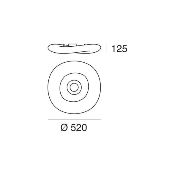 Потолочный светильник Linea Light Mr Magoo 7792