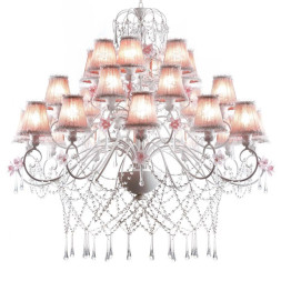 Люстра IlParalume MARINA 4426 1627/CH24/BI/RS