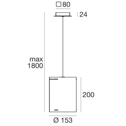 Подвесной светильник Linea Light Thank you 8058