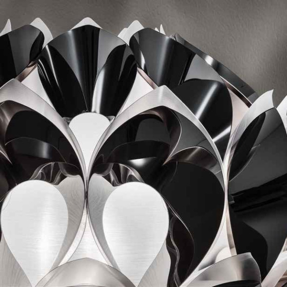 Подвесной светильник Slamp Flora SUSPENSION M PEWTER FLO85SOS0002PE000