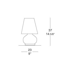 Настольная лампа Leucos Paralume P 0002523