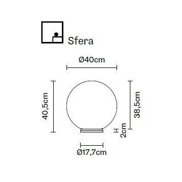 Настольная лампа Fabbian Lumi F07 B59 01