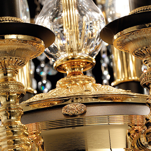 Потолочная люстра Masiero Odessa PL8 90 G03 Cut