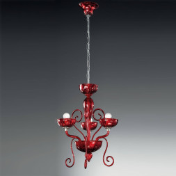 Люстра Vetri Lamp 971/3 Rosso