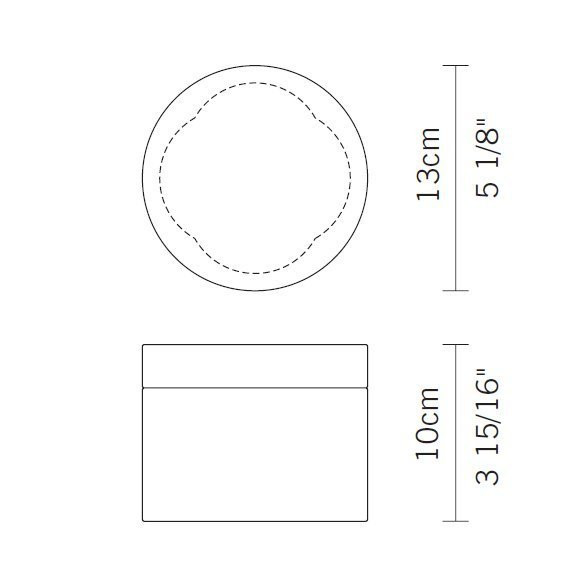 Настенный светильник Fabbian Jazz D52 G07 00