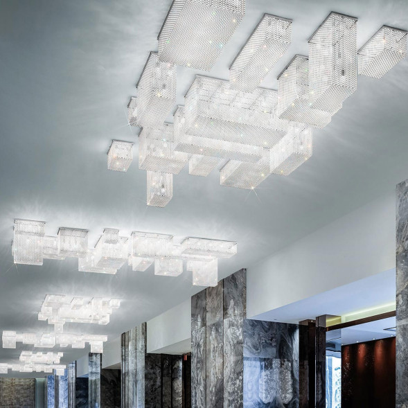 Потолочный светильник Masiero Cubo COMBO PL 16 200 RC TR Cut