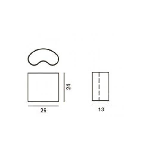 Настенный светильник Foscarini Double 069005 11