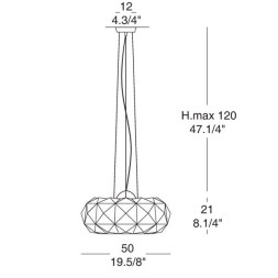 Подвесной светильник Leucos Deluxe 50 S 0002353