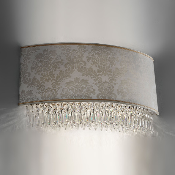 Настенный светильник Masiero Glasse A4 G01 / DAM IV Swarovski elements