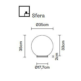 Настольная лампа Fabbian Lumi F07 B33 01