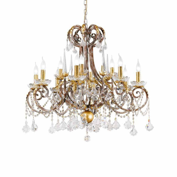 Люстра MM Lampadari Ottocento 6419/8+4 V2164