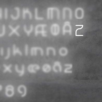 Настенный светильник Artemide Alphabet 1211Z00A + supp