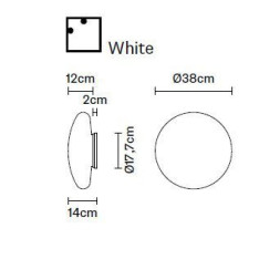 Настенно-потолочный светильник Fabbian Lumi F07 G11 01