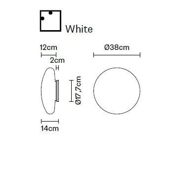 Настенно-потолочный светильник Fabbian Lumi F07 G11 01