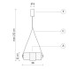 Уличный подвесной светильник Karman Dies SE124 1T EXT