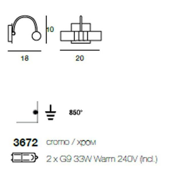 Подсветка для картин Linea Light Fotis 3672