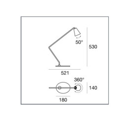 Настольная лампа Linea Light Conus 7540