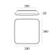 Потолочный светильник Linea Light MyWhite 7808N