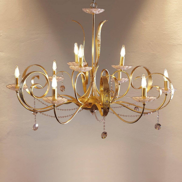 Люстра Masca Gotica 1846/9 Oro frise