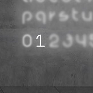 Настенный светильник Artemide Alphabet 1210100A + supp