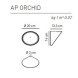 Настенный светильник Axo Light Orchid AP ORCHID BC XX LED