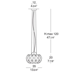 Подвесной светильник Leucos Deluxe 35 S 0002352