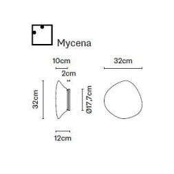 Настенно-потолочный светильник Fabbian Lumi F07 G39 01