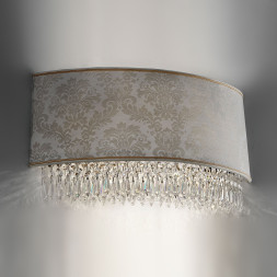 Настенный светильник Masiero Glasse A4 G01 / DAM IV Cut crystal