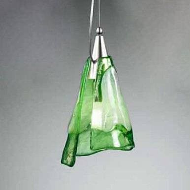 Подвесной светильник Vetri Lamp 1134/26 Bianco/Verde