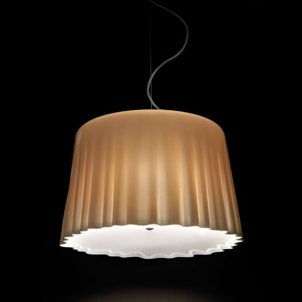 Подвесной светильник Vistosi Cloth SP G E27 BC/CM CR