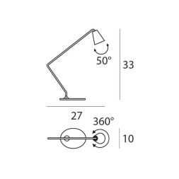 Настольная лампа Linea Light Conus 7280