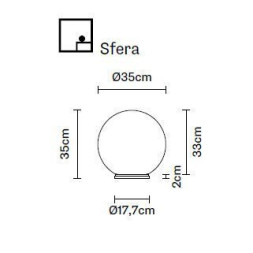 Настольная лампа Fabbian Lumi F07 B57 01