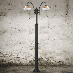 Садово-парковый фонарь Garden Light Circle 96099/2L/CU NE