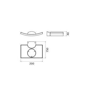Настенный светильник Artemide Microsurf gold 1646050A