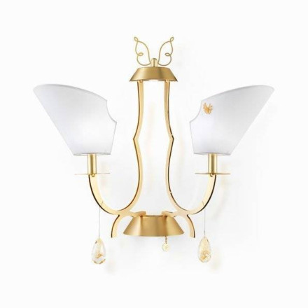 Бра Beby Group Epoque 0185A02 Satin gold 024 Gold leaf