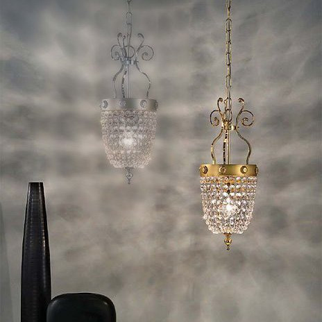 Подвесной светильник Masiero Elegantia 1 G03-G05 Half cut glass