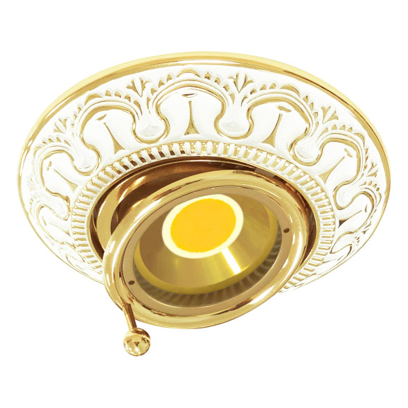 Встраиваемый спот (точечный светильник) FEDE Lighting Cordoba Silver Tilt FD1038ROP