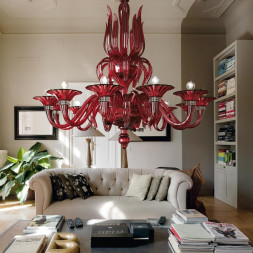 Люстра Barovier&amp;Toso Fauve 5306/12/RR