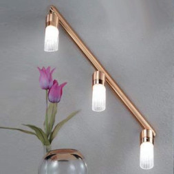 Спот (точечный светильник) Orion STR 10-375/3 gold-matt/449 Schliff