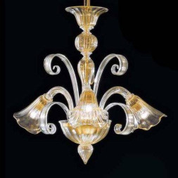 Люстра Vetri Lamp 983/3 Oro 24Kt