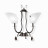 Бра Beby Group Epoque 0185A02 Black shiny 024 Black rose