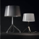 Настольная лампа Foscarini Lumiere XXS Chrome Black/Grey 1910012C 24