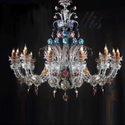 Люстра IlParalume MARINA Rezzonico VM022/L12